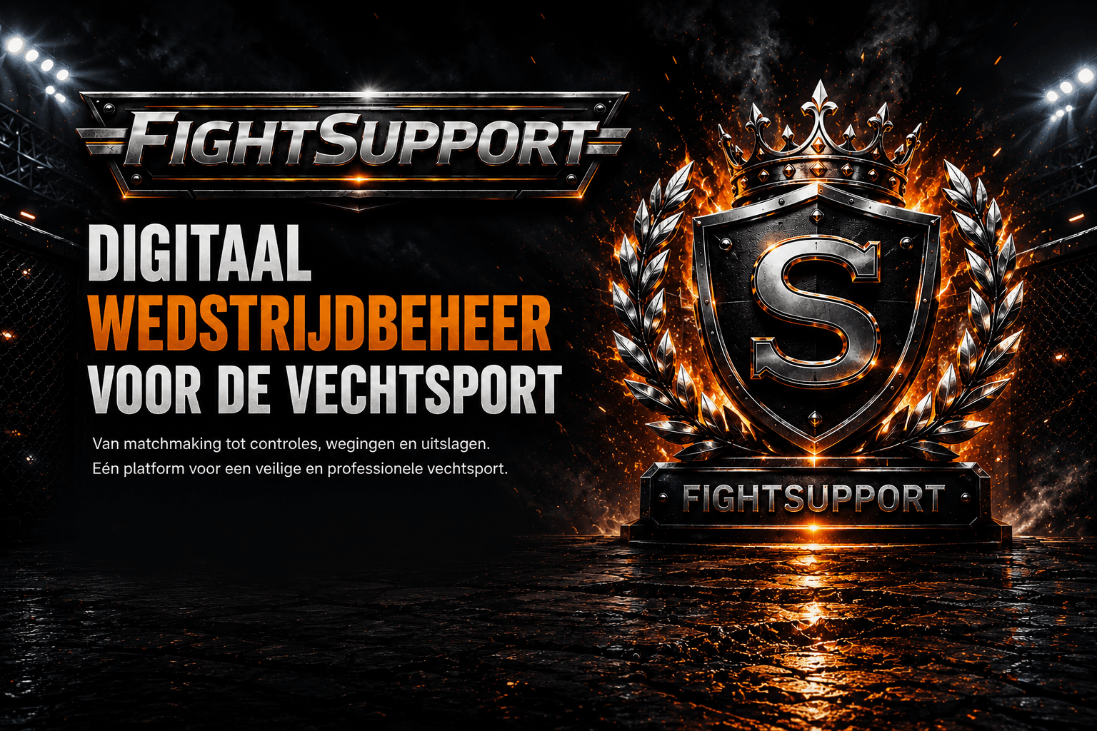 FightSupport digitaal wedstrijdbeheer voor de vechtsport